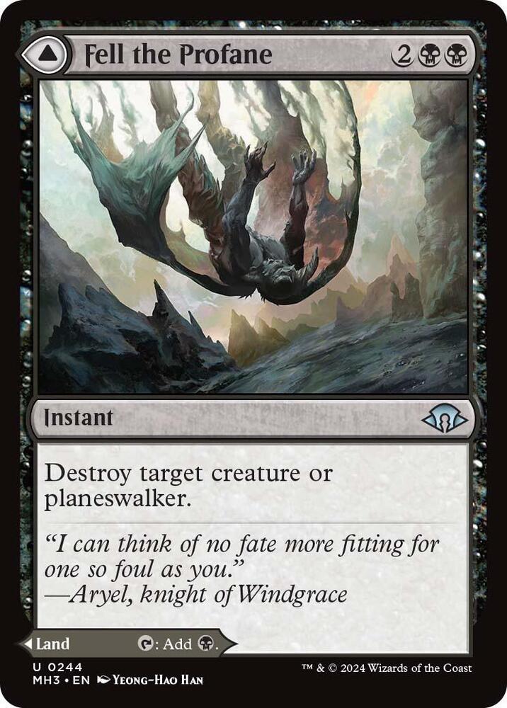Fell the Profane card image