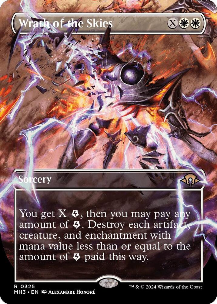 Wrath of the Skies (Borderless) card image