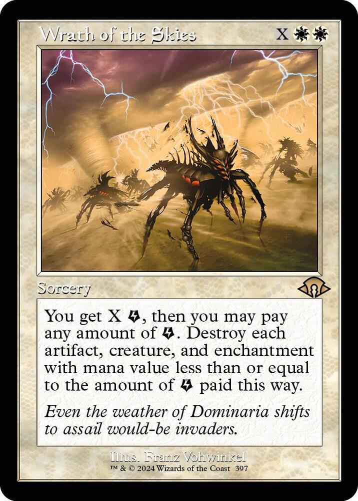 Wrath of the Skies (Retro Frame) card image