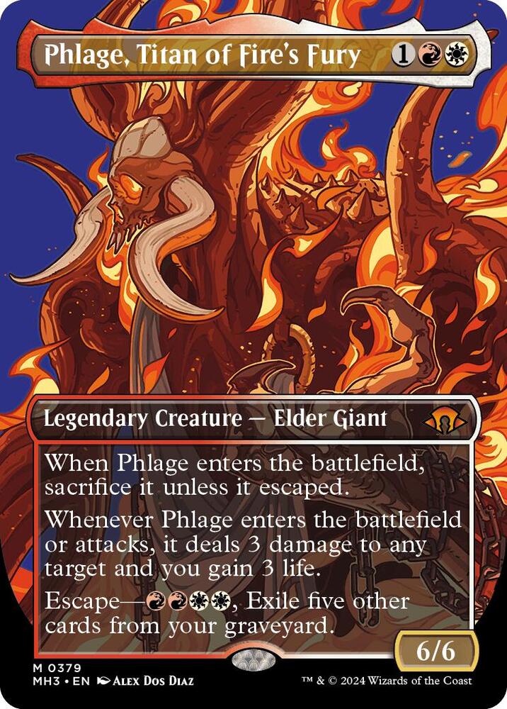 Phlage, Titan of Fire's Fury (Borderless) card image