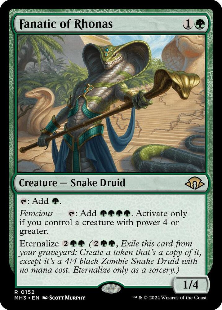 Fanatic of Rhonas card image