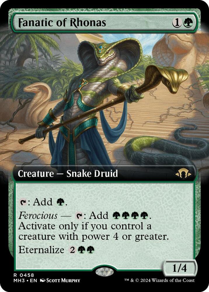 Fanatic of Rhonas (Extended Art) card image