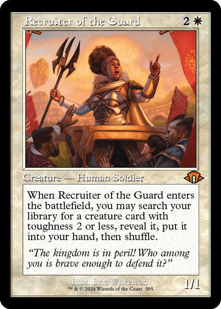 Recruiter of the Guard (Retro Frame) card image