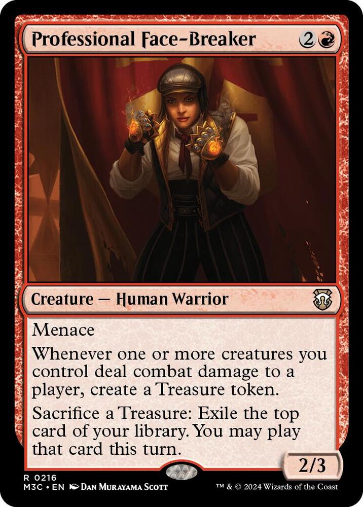 Professional Face-Breaker card image