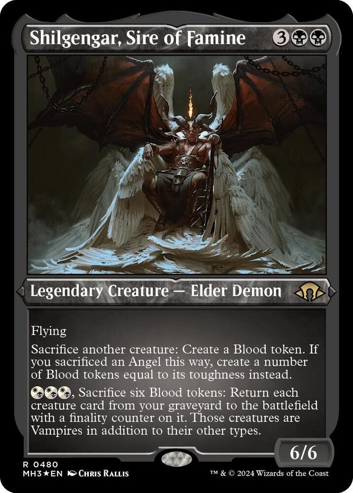 Shilgengar, Sire of Famine (Foil Etched) card image