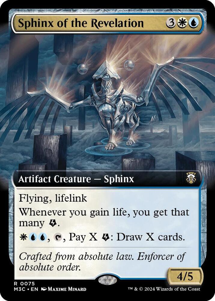 Sphinx of the Revelation (Extended Art) (Ripple Foil) card image