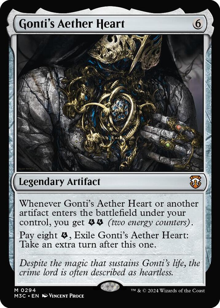 Gonti's Aether Heart (Ripple Foil) card image