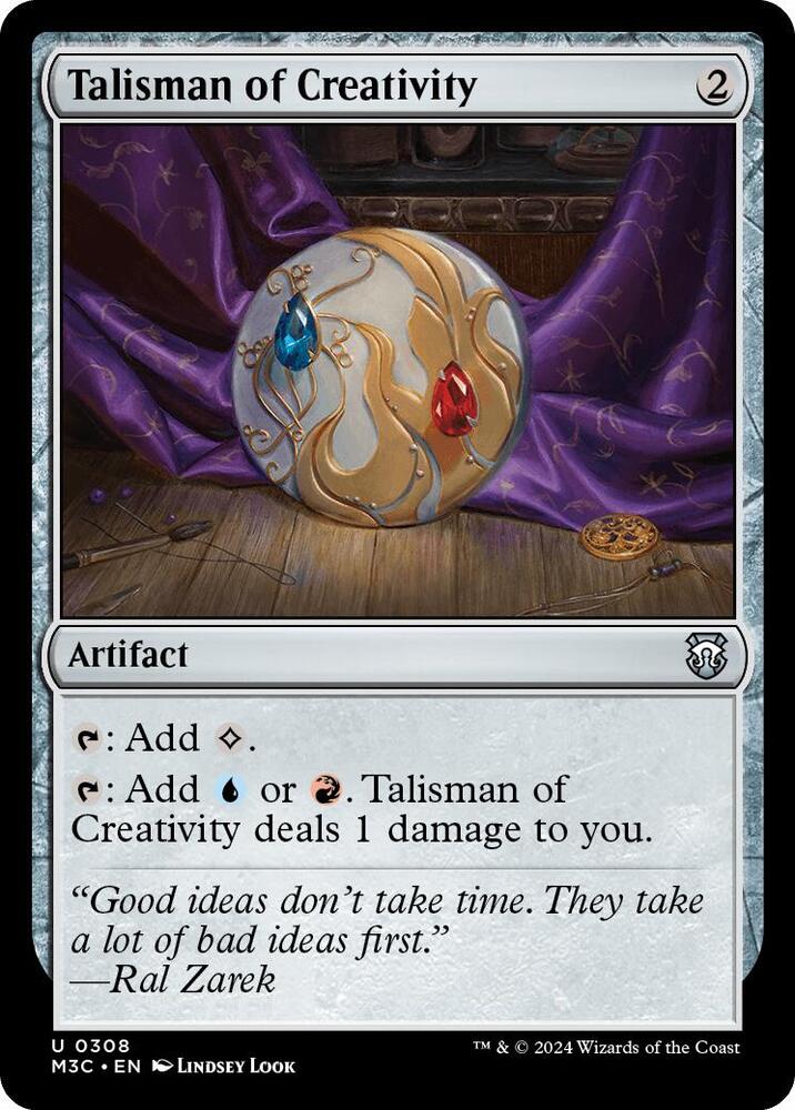 Talisman of Creativity (Ripple Foil) card image