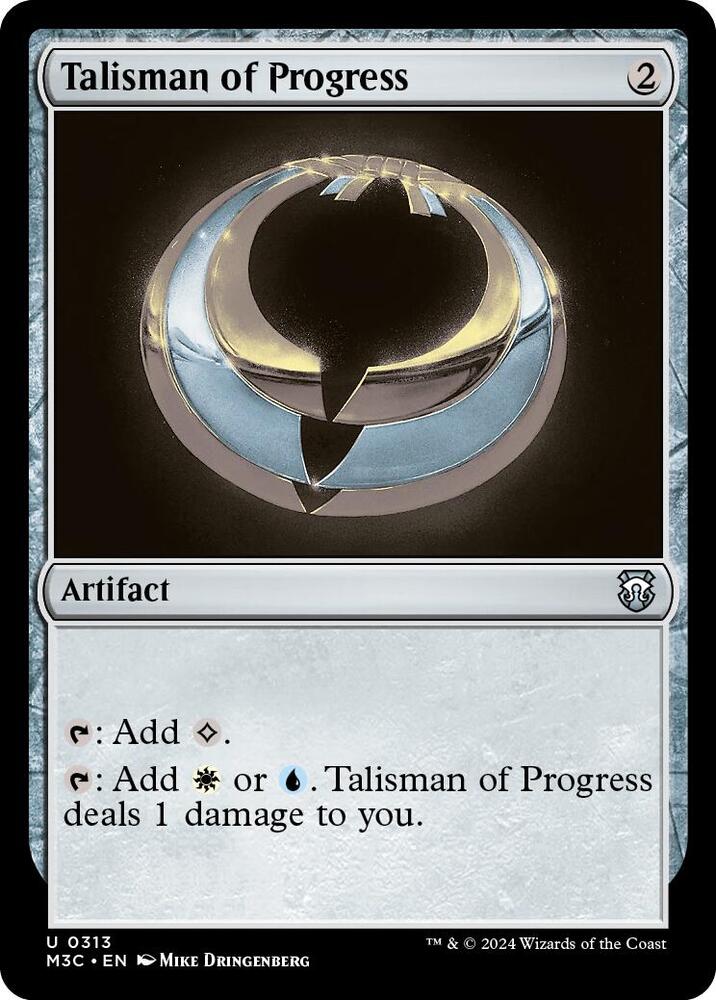 Talisman of Progress (Ripple Foil) card image