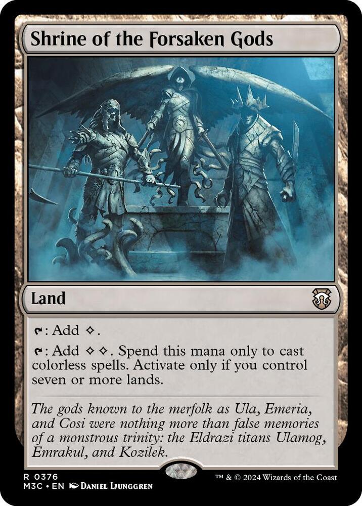 Shrine of the Forsaken Gods (Ripple Foil) card image