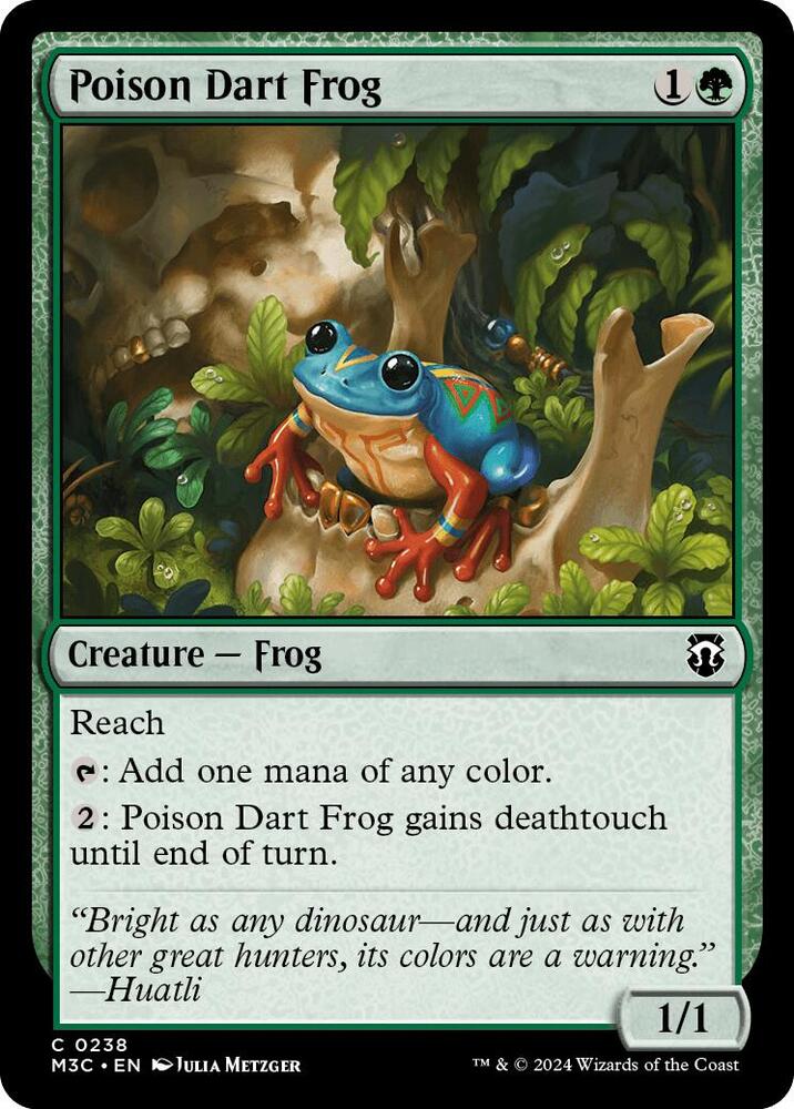 Poison Dart Frog (Ripple Foil) card image