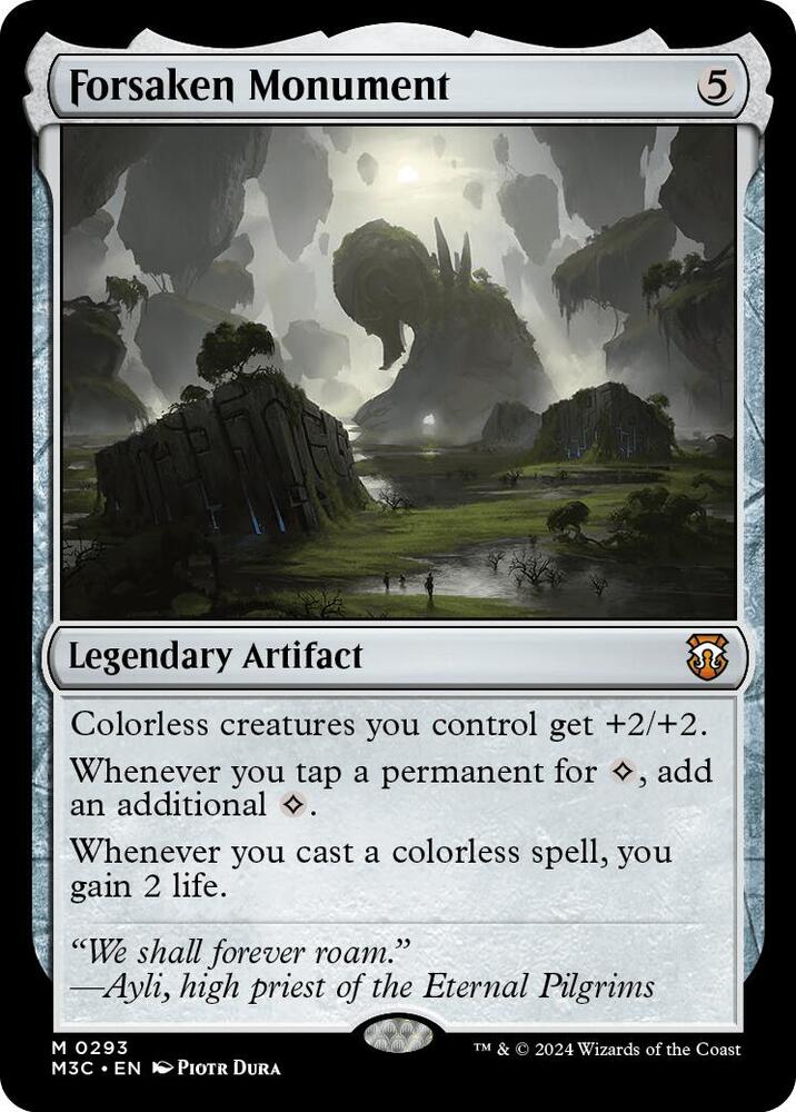 Forsaken Monument (Ripple Foil) card image
