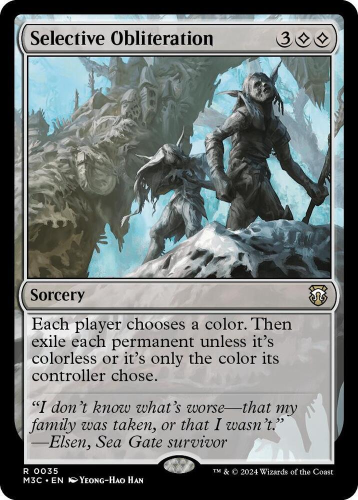 Selective Obliteration (Ripple Foil) card image