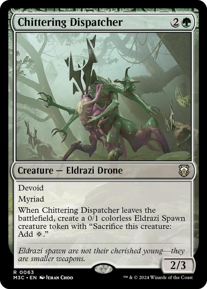 Chittering Dispatcher (Ripple Foil) card image