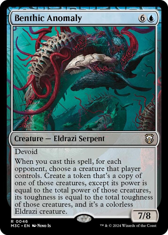 Benthic Anomaly (Ripple Foil) card image