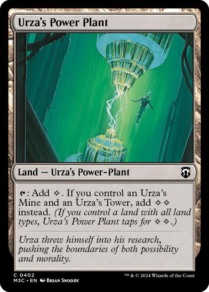 Urza's Power Plant (Ripple Foil) card image
