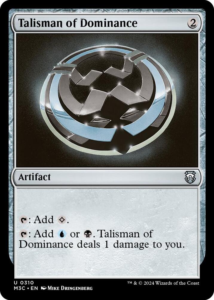 Talisman of Dominance (Ripple Foil) card image