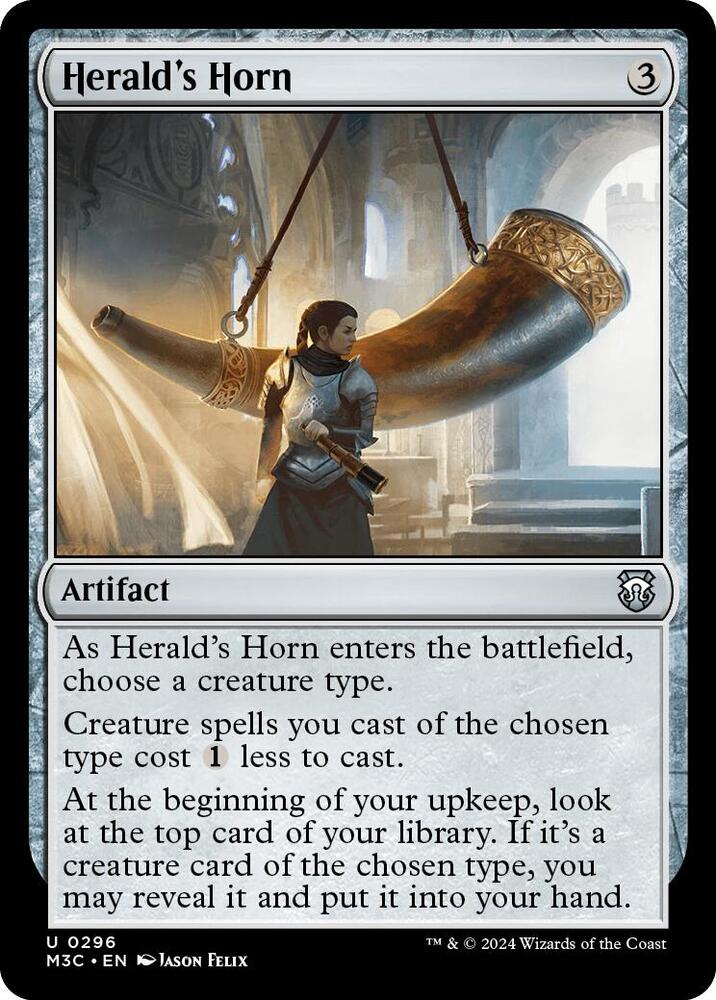 Herald's Horn (Ripple Foil) card image