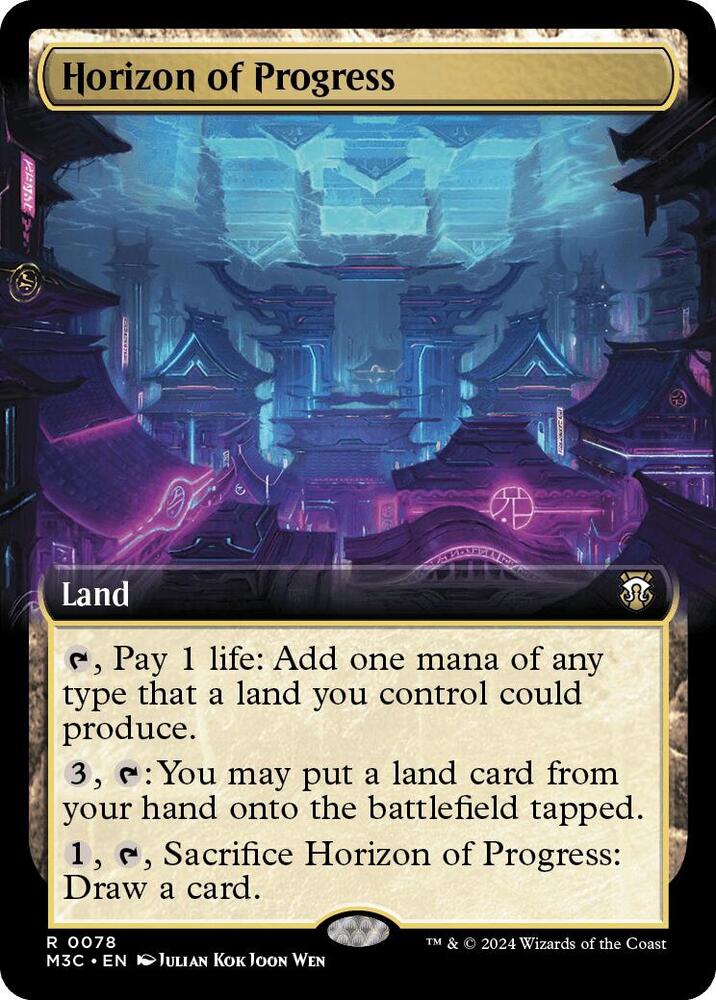 Horizon of Progress (Extended Art) card image