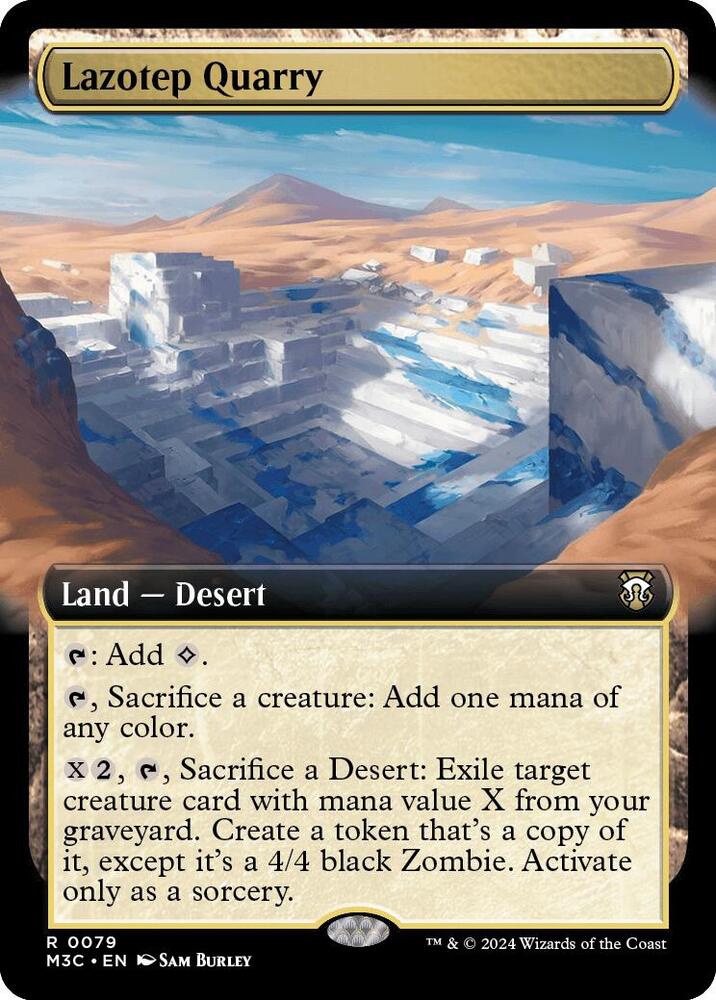 Lazotep Quarry (Extended Art) card image