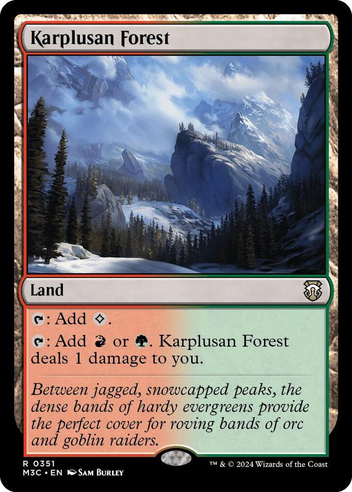 Karplusan Forest (Ripple Foil) card image