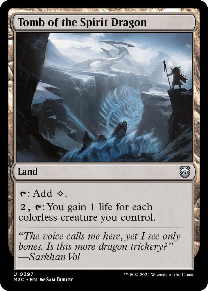 Tomb of the Spirit Dragon (Ripple Foil) card image