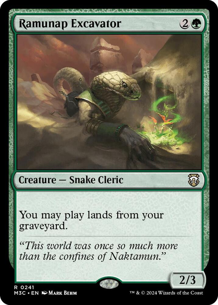 Ramunap Excavator (Ripple Foil) card image