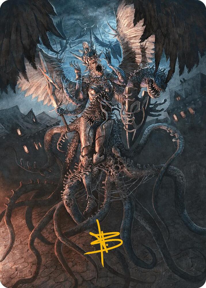 Angelic Aberration Art Card (Gold-Stamped Signature) card image