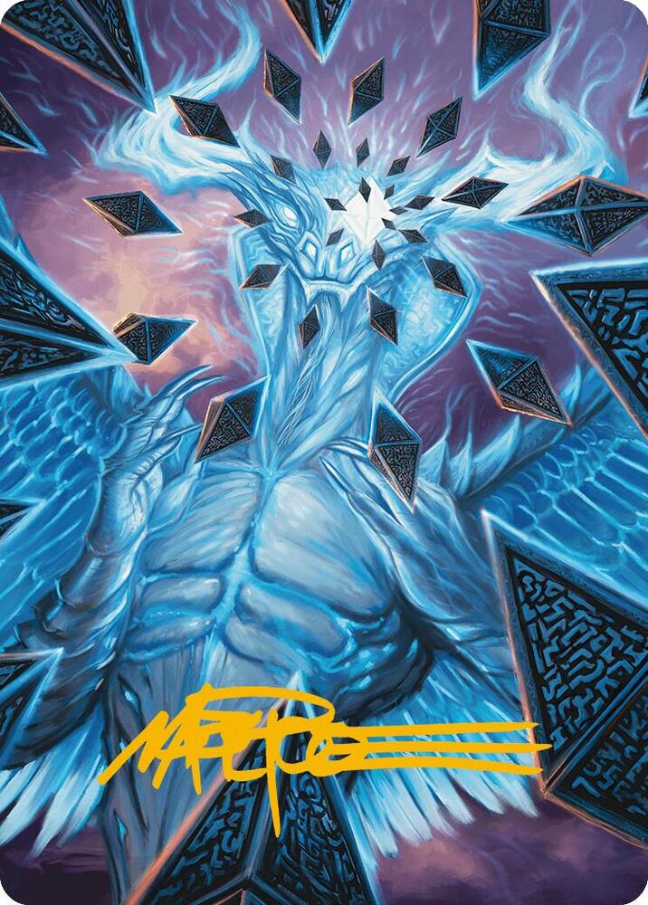 Ugin's Binding Art Card (Gold-Stamped Signature) card image