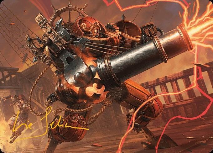 Blaster Hulk Art Card (Gold-Stamped Signature) card image