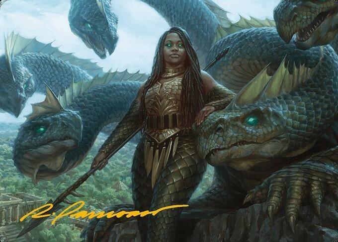 Hydra Trainer Art Card (Gold-Stamped Signature) card image