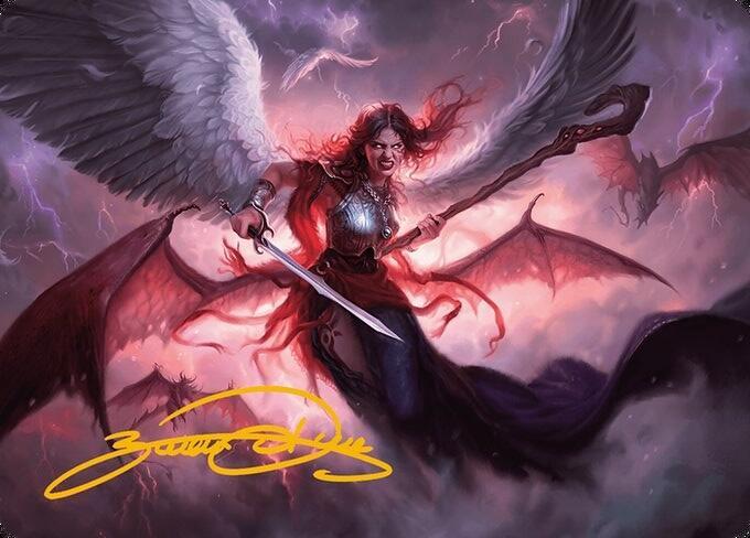 Kaalia of the Vast Art Card (Gold-Stamped Signature) card image