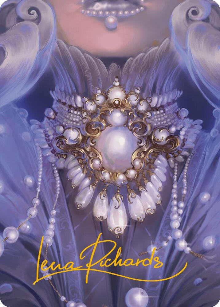 Pearl Medallion Art Card (Gold-Stamped Signature) card image