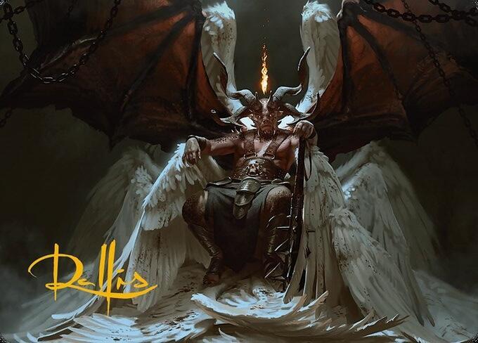 Shilgengar, Sire of Famine Art Card (Gold-Stamped Signature) card image