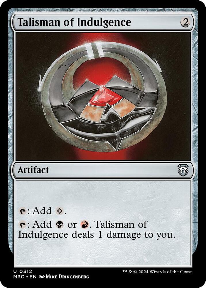 Talisman of Indulgence (Ripple Foil) card image