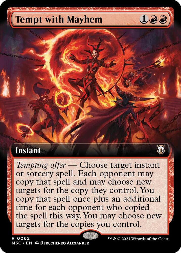 Tempt with Mayhem (Extended Art) (Ripple Foil) card image