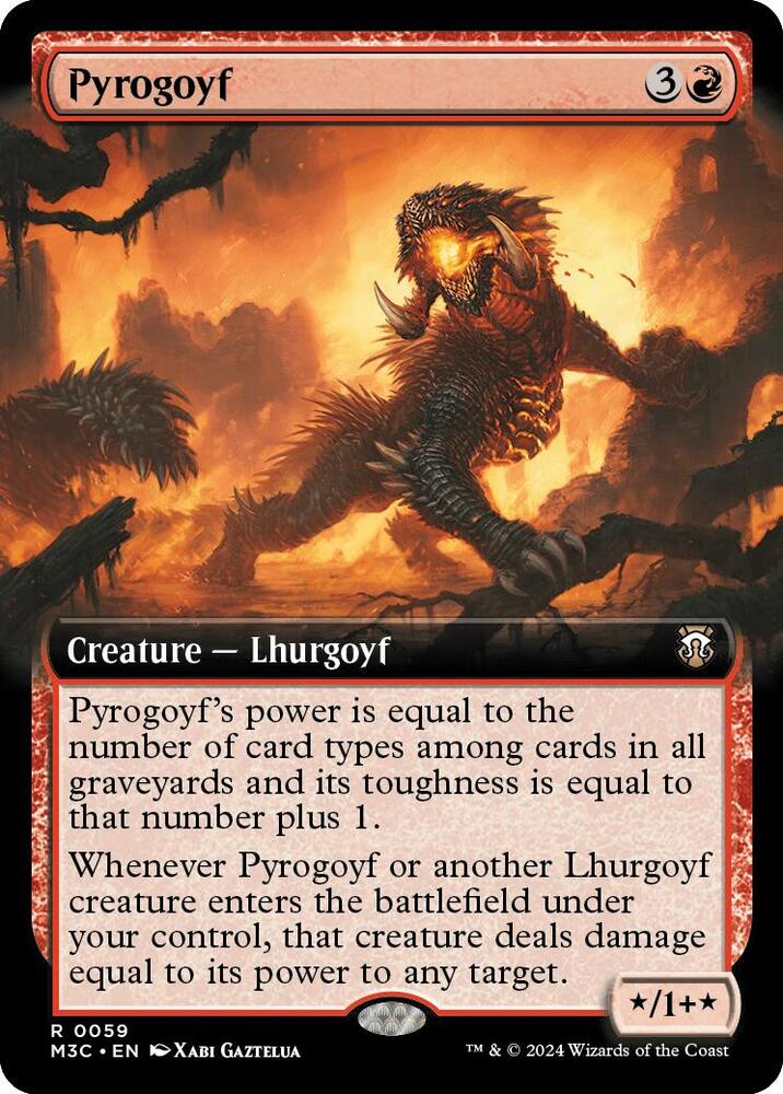 Pyrogoyf (Extended Art) card image
