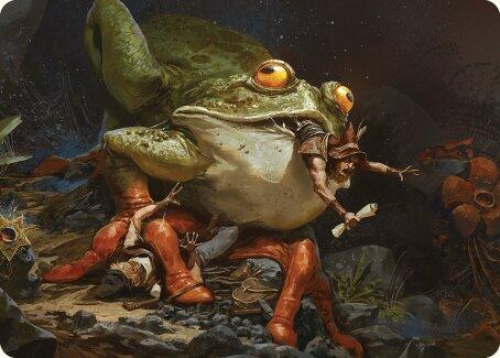 Rampant Frogantua Art Card card image