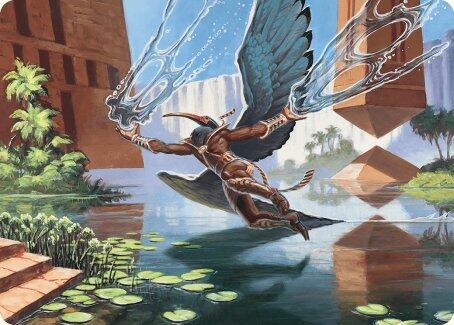 Nadu, Winged Wisdom Art Card card image