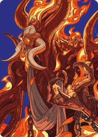 Phlage, Titan of Fire's Fury Art Card card image