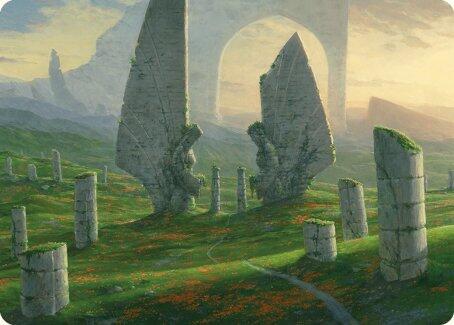 Monumental Henge Art Card card image