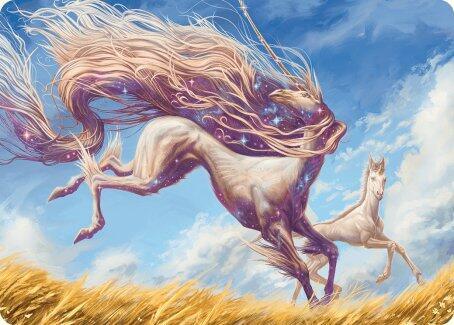 Nyxborn Unicorn Art Card card image