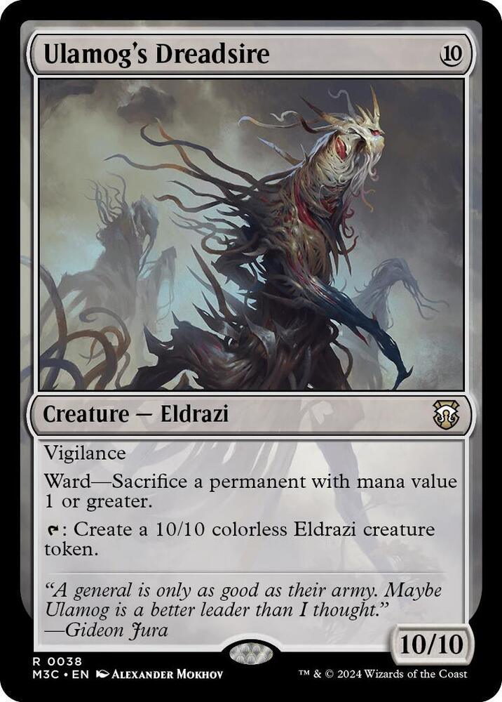 Ulamog's Dreadsire (Ripple Foil) card image