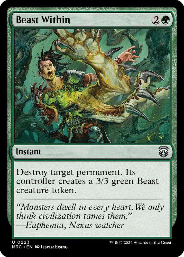 Beast Within (Ripple Foil) card image