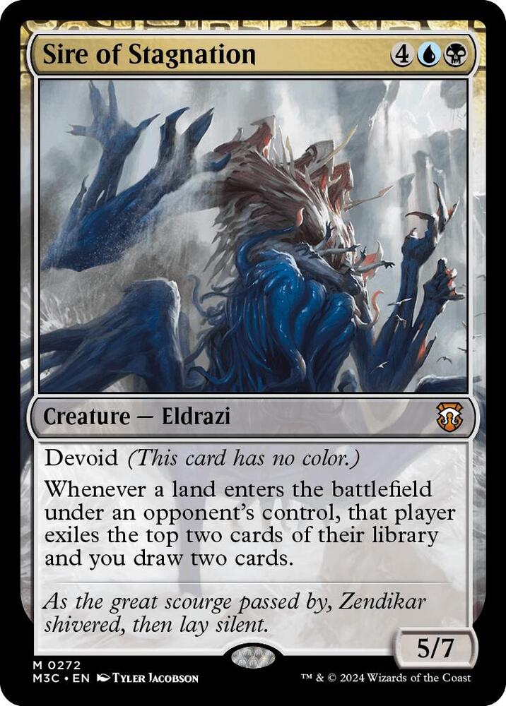 Sire of Stagnation (Ripple Foil) card image