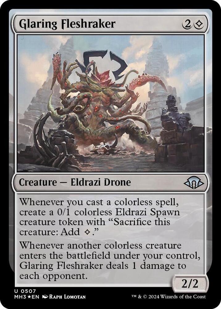 Glaring Fleshraker (Ripple Foil) card image