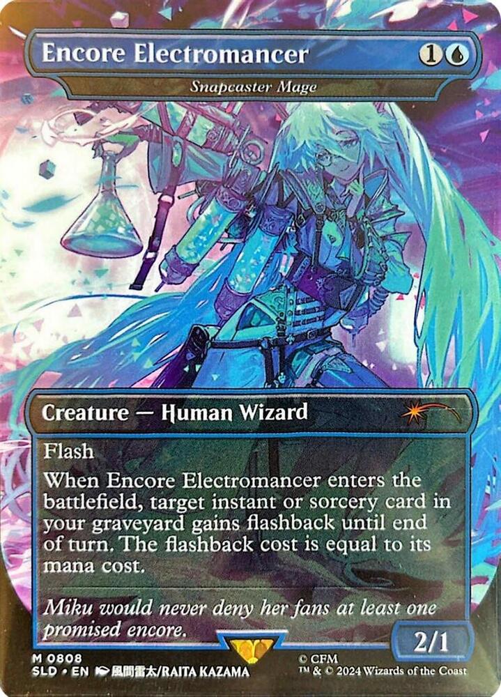 Encore Electromancer - Snapcaster Mage card image