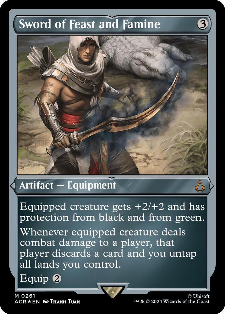 Sword of Feast and Famine (Foil Etched) card image
