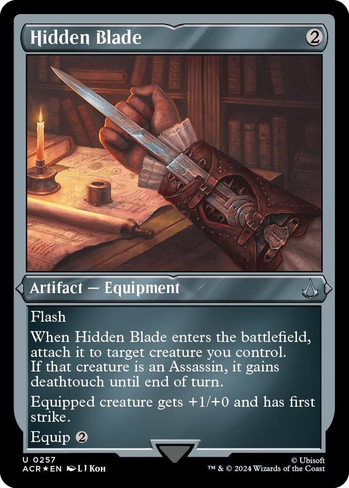 Hidden Blade (Foil Etched) card image