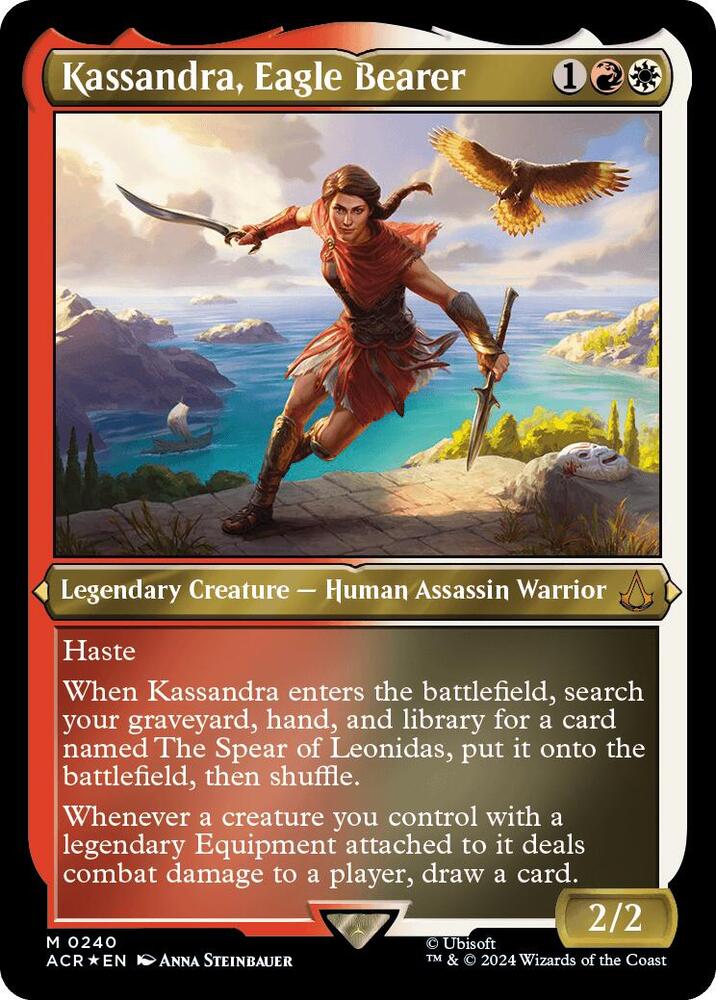 Kassandra, Eagle Bearer (Foil Etched) card image